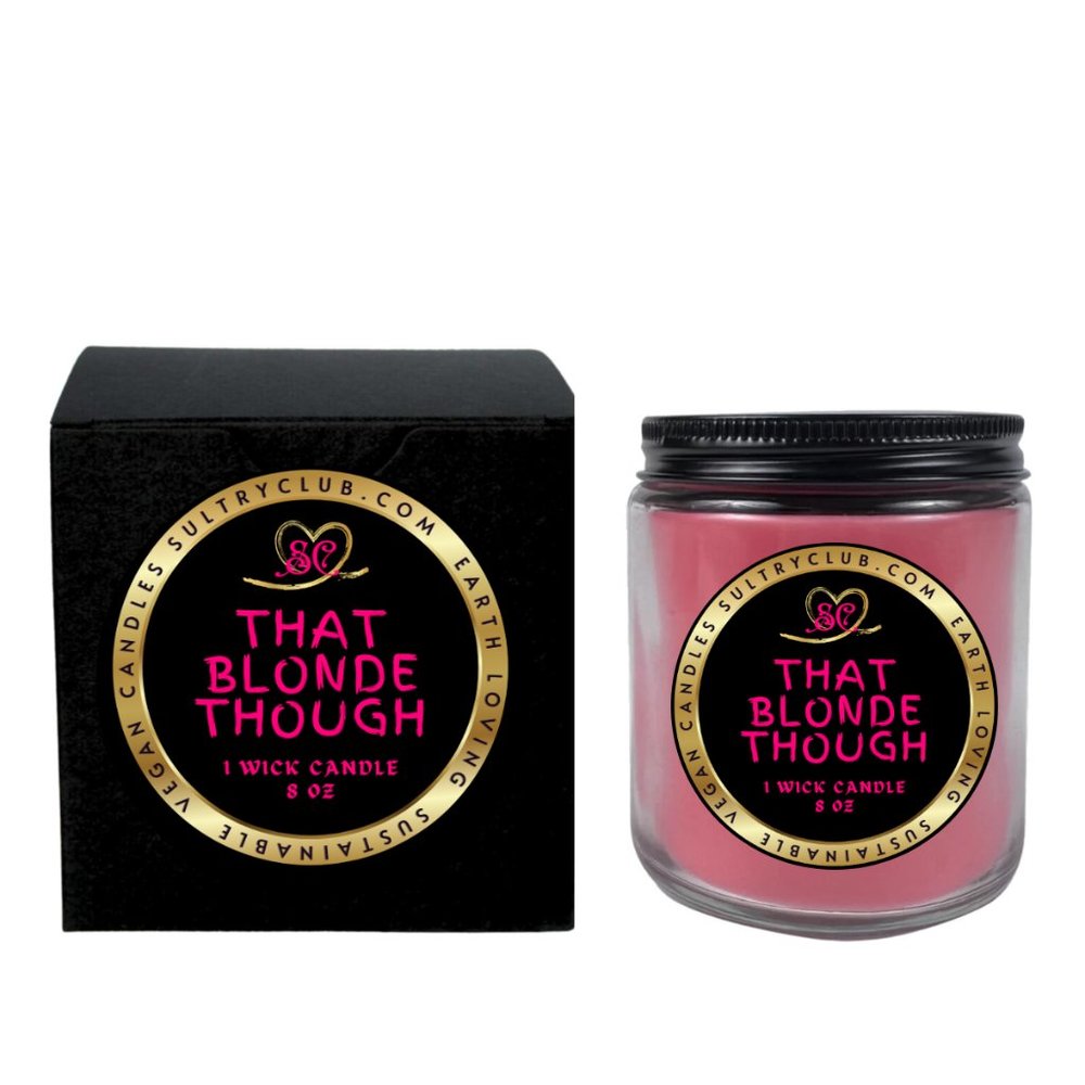 That Blonde Though Single Wick Candle